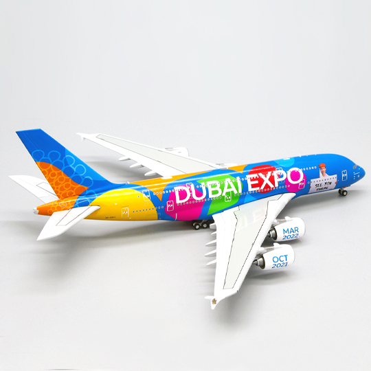 Emirates Expo 2020 Dubai Be Part of the Magic A380 1400 scale aircraft model