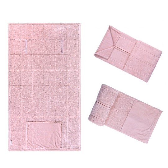 First Class snuggle blanket, peach Emirates Official Store