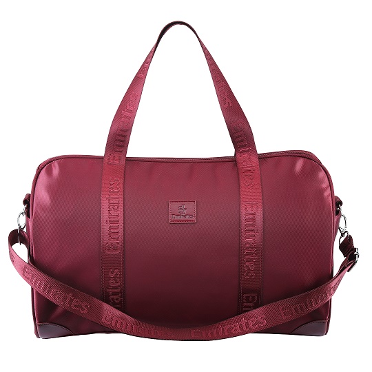 Emirates classic duffle bag, burgundy Emirates Official Store