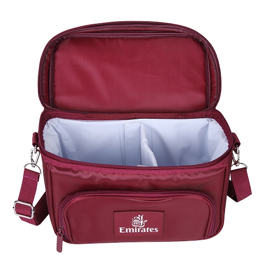 Emirates classic cooler bag, burgundy Emirates Official Store