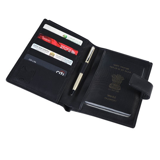 Italian leather passport wallet Accessories Emirates Official Store