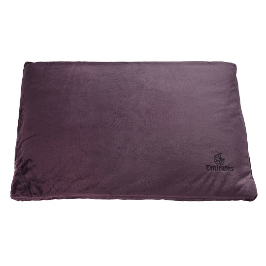 First Class blanket, plum First Class comforts Emirates Official Store