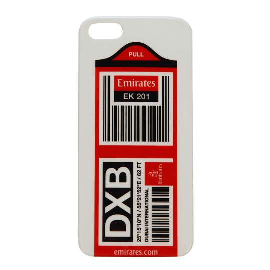 Bag Tag DXB iPhone 5 case HS Code 6505 0020 Emirates Official Store