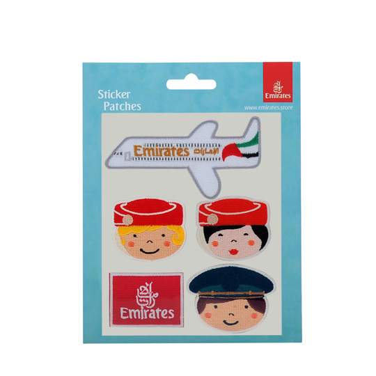 Little Travellers embroidered stickers HS Code 6505 0020 Emirates