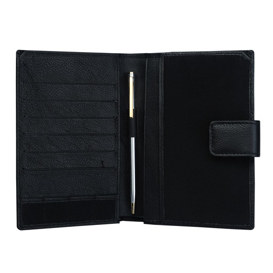 Emirates passport wallet, black Emirates Official Store