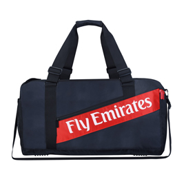 Bags Men Emirates Official Emirates Small Sports Bag Black Red