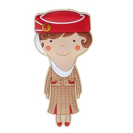 emirates cabin crew doll
