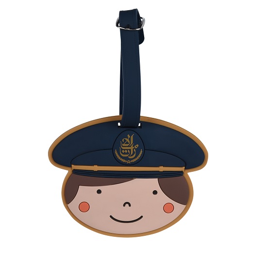 LittleTravellers pilot luggage tag HS Code 6505 0020 Emirates