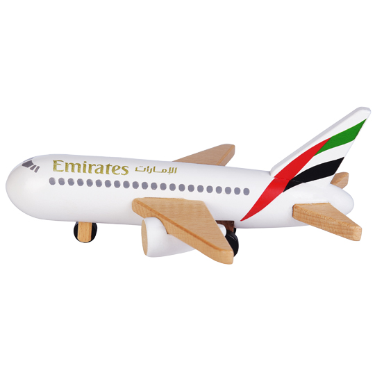 Wooden aircraft toy HS Code 9503008900 Toys Emirates Official Store
