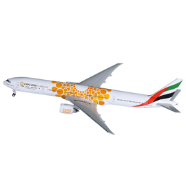 emirates diecast plane