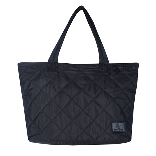 Emirates quilted travel tote, black HS Code 4202.9280 Emirates