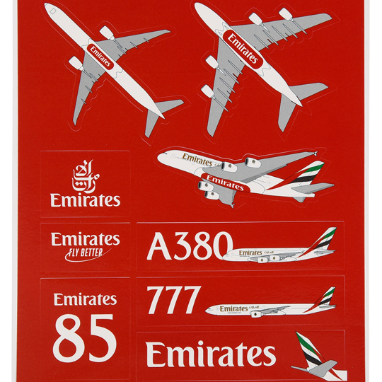 Emirates sticker pack HS Code 39199090 Emirates Official Store