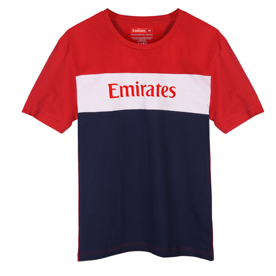 Emirates striped tshirt HS Code 6109 1000 Emirates Official Store