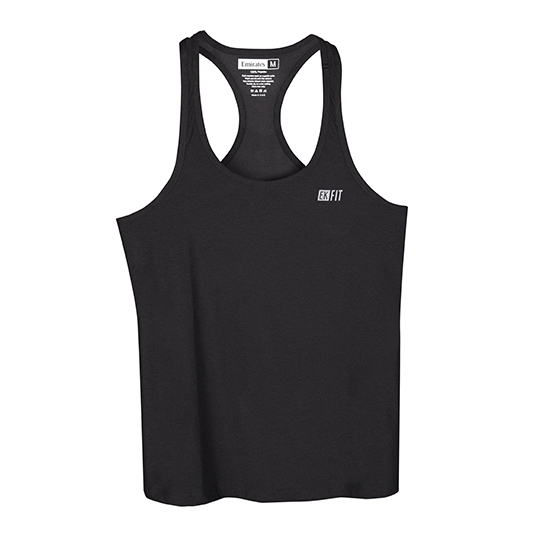 EK FIT women's tank top, black HS Code 6109 1000 Emirates Official
