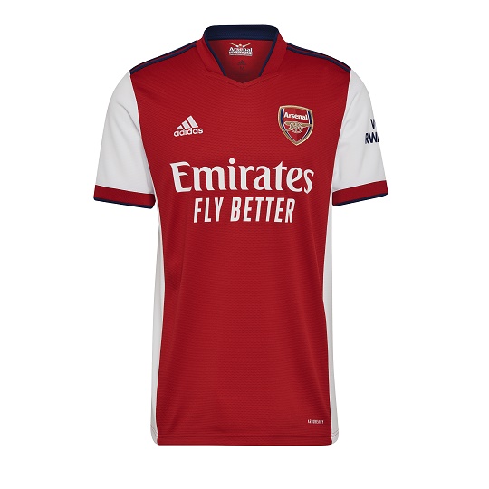 Arsenal SS home mens replica shirt 2021-2022, red | Emirates Official Store